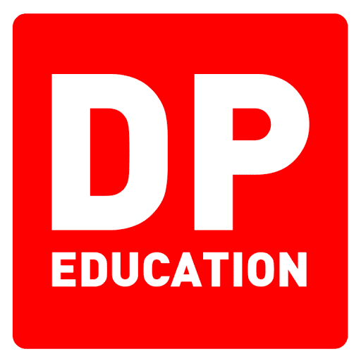 a red sign with white letters