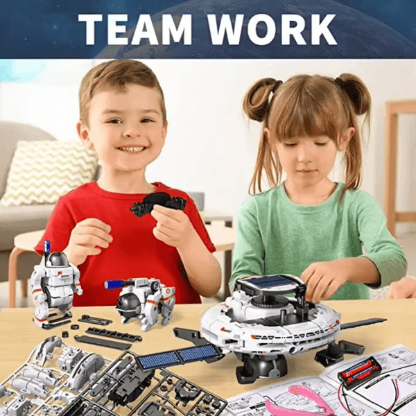 a group of children playing with toys
