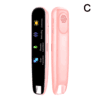 a pink and black device