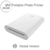 a white portable photo printer