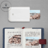 a book with a photo inside