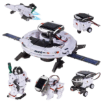 12-in-1 Solar Robot Science Experiment Kit - DIY Educational Building Toy for Kids